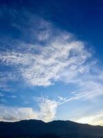 Celestial Canvas Where Sunbeams Kiss the Clouds photo