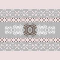 Embroidered Essence Patterns on product packaging vector