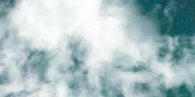 White blue watercolor background texture. Blue sky with clouds. Abstract watercolor background. vector