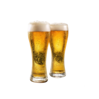 clinking glass of splash beer in a lively pub png
