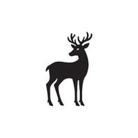 Christmas Reindeer Silhouette vector