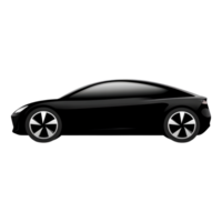 Sleek Black Car Design for Modern Aesthetics png