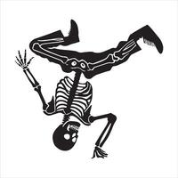 Dance Like Nobody's Bones Are Watching vector