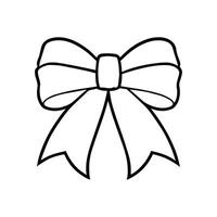 Bow Cheer Outline Design vector