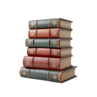 stack of books png