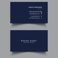 Corporate and clean Creative business card template. Minimalistic Business Card , business card template, Stationery design. Simple card design vector