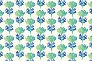 seamless floral pattern with a vibrant collection of abstract botanical flowers and lush leaves, designed for modern fashion textiles, digital printing, and creative design applications vector