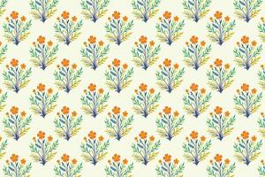 multicolor seamless floral pattern showcasing abstract botanical flowers and vibrant leaves ideal for fashion fabric digital prints and modern design applications vector