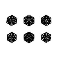 Creative and Linocut Silhouette Designs for Board Games vector