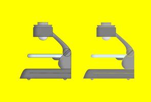 microscope laboratory instrument vector