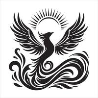Phoenix Rising file illustration vector