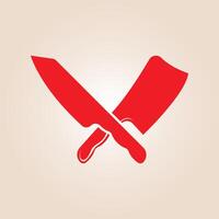 Knife trendy artwork beautiful abstract illustration colorful practical design vector