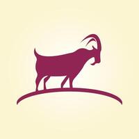 Goat trendy artwork gorgeous abstract illustration colorful practical design vector