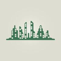 City Building trendy artwork attractive abstract illustration colorful practical design vector