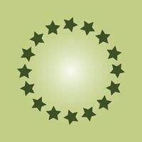Stars trendy artwork ravishing abstract illustration colorful applicable design vector