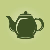 Teapot trendy artwork ravishing abstract illustration colorful applicable design vector