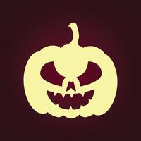 Halloween pumpkin trendy artwork ravishing abstract illustration colorful applicable design vector