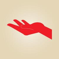 Hand trendy artwork glorious abstract illustration colorful applicable design vector