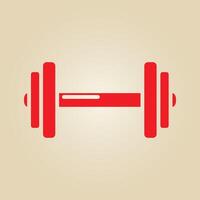 Gym dumbbell trendy artwork glorious abstract illustration colorful applicable design vector
