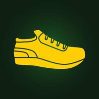 Sport shoe trendy artwork beauteous abstract illustration colorful applicable design vector