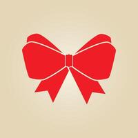 Bow ribbon trendy artwork glorious abstract illustration colorful applicable design vector