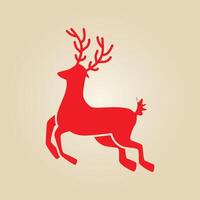 Reindeer trendy artwork glorious abstract illustration colorful applicable design vector