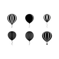 Stunning Balloon Graphics and Line Art Designs for Your Projects vector