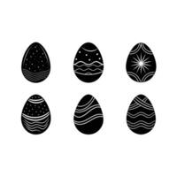 Egg and Line Art Design for Graphic Designers vector