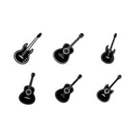 Explore unique guitar designs created with for your projects vector