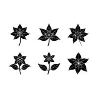 Stunning Borage and Line Art Designs for Graphic Design Projects vector