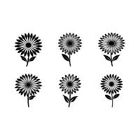 Download daisy and line art AI designs, perfect for digital graphics and floral art vector