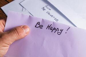 Spiritual message in the mail Photo