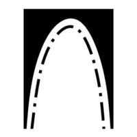 Arabic Style Window Frame Architectural Design, Middle Eastern and Indian Style Door or Window Frame Design vector
