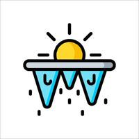 Ice bucket challenge icon illustration vector
