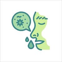 A person with a tear in their eye and a speech bubble vector