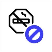 No smoking sign vector