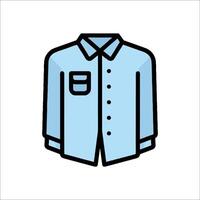 Shirt icon illustration vector