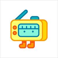 Radio icon illustration vector
