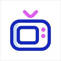 Tv icon - icon for tv vector