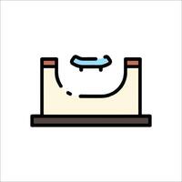A scale with a blue object on top vector