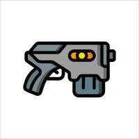 A gun icon on a white background vector
