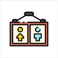 A suitcase with two people inside it vector
