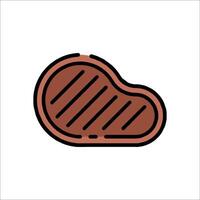 Steak icon, meat, grill, grill icon, grill icon, grill icon, grill icon vector