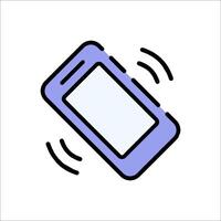 Mobile phone icon vector