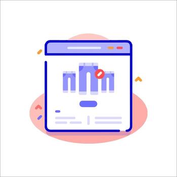 How to create a landing page for your website vector