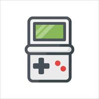 A game console icon on a white background vector