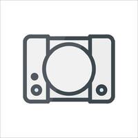 A game console icon on a white background vector