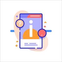 Mobile app icon vector