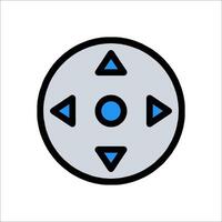 A game controller icon on a white background vector
