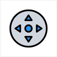 A game controller icon on a white background vector